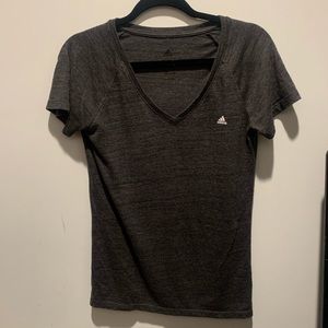 Grey adidas top